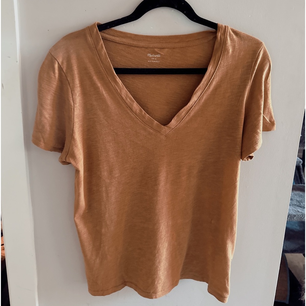 Whisper Cotton V-Neck Tee